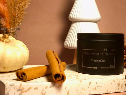 Bougie parfumée "Tiramisu" 80gr