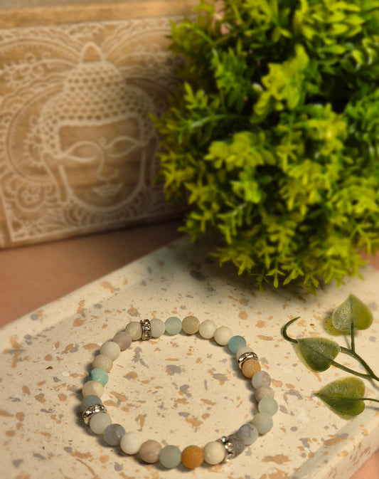 Bracelets Amazonite (Pierre Naturelle)