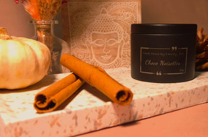 Bougie parfumée "Choco Noisettes" 80gr